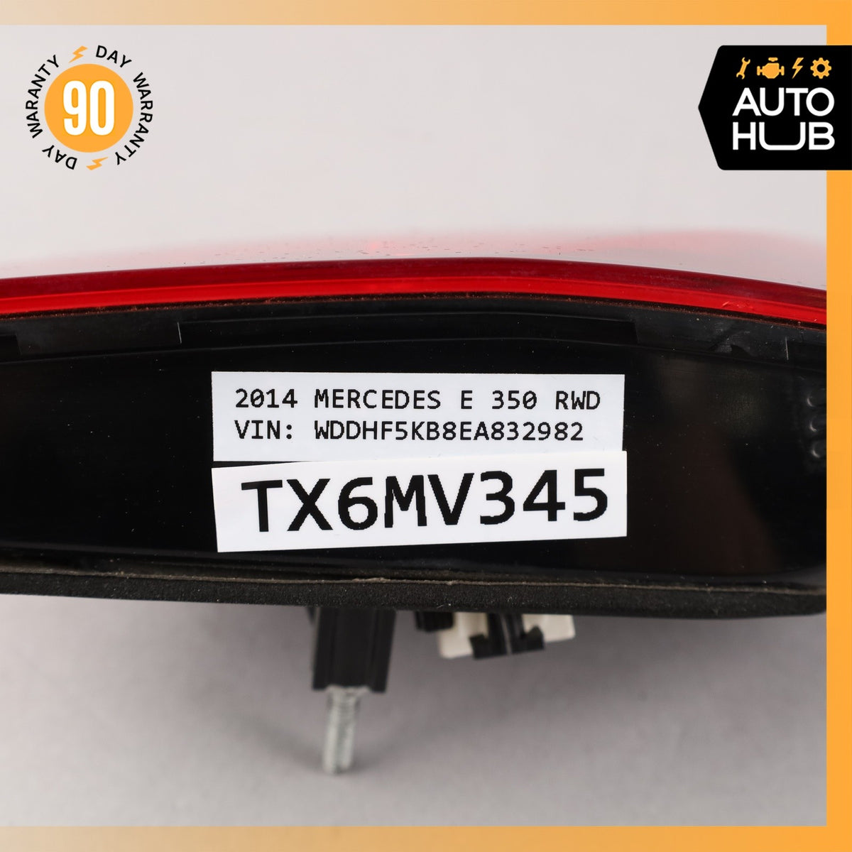 14-16 Mercedes W212 E350 E550 Inner Tail Light Lamp Rear Left Driver Side OEM - photo 15