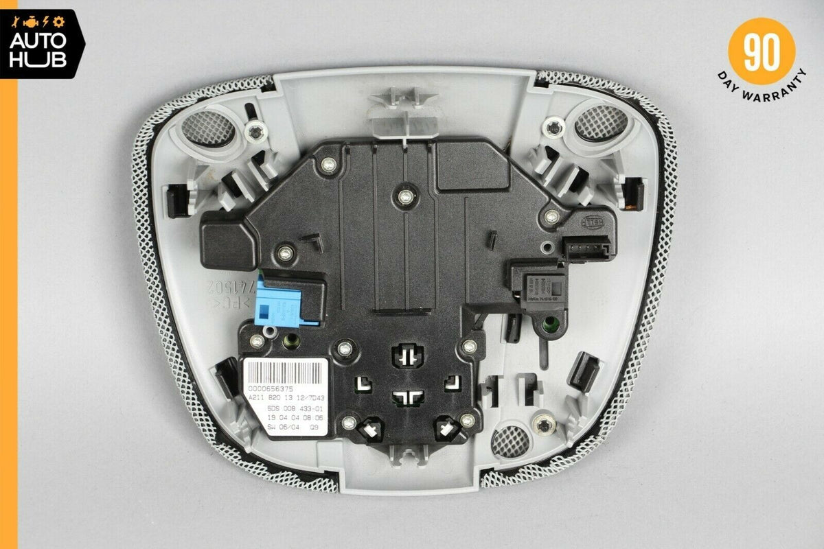03-09 Mercedes W211 E55 E350 E500 Rear Overhead Dome Light Gray 2118201812 OEM - photo 6
