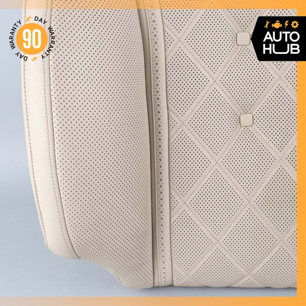 16-17 Mercedes W222 Maybach S600 Front Left Side Seat Upper Back Cushion OEM - photo 6
