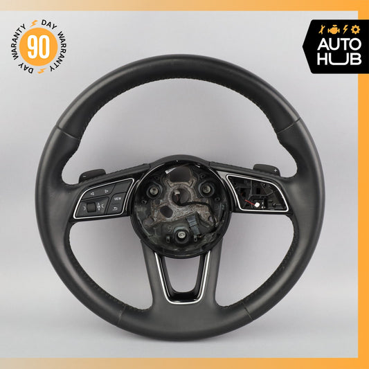 18-24 Audi B9 A5 Steering Wheel Black OEM - photo 1