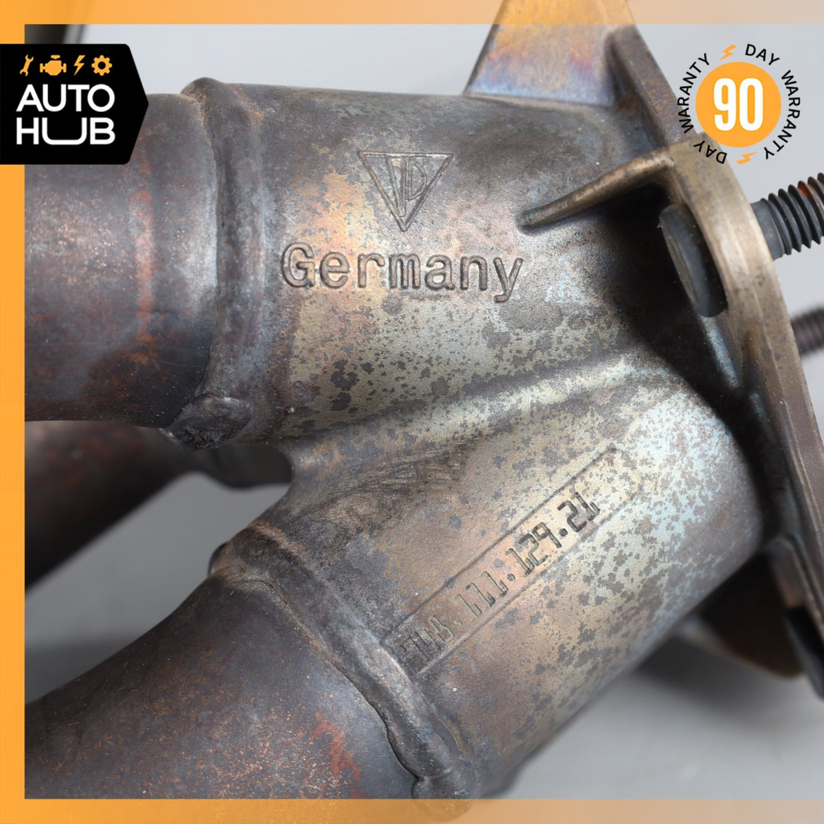Porsche Panamera 970 S Left Driver Side Exhaust Manifold OEM - photo 7