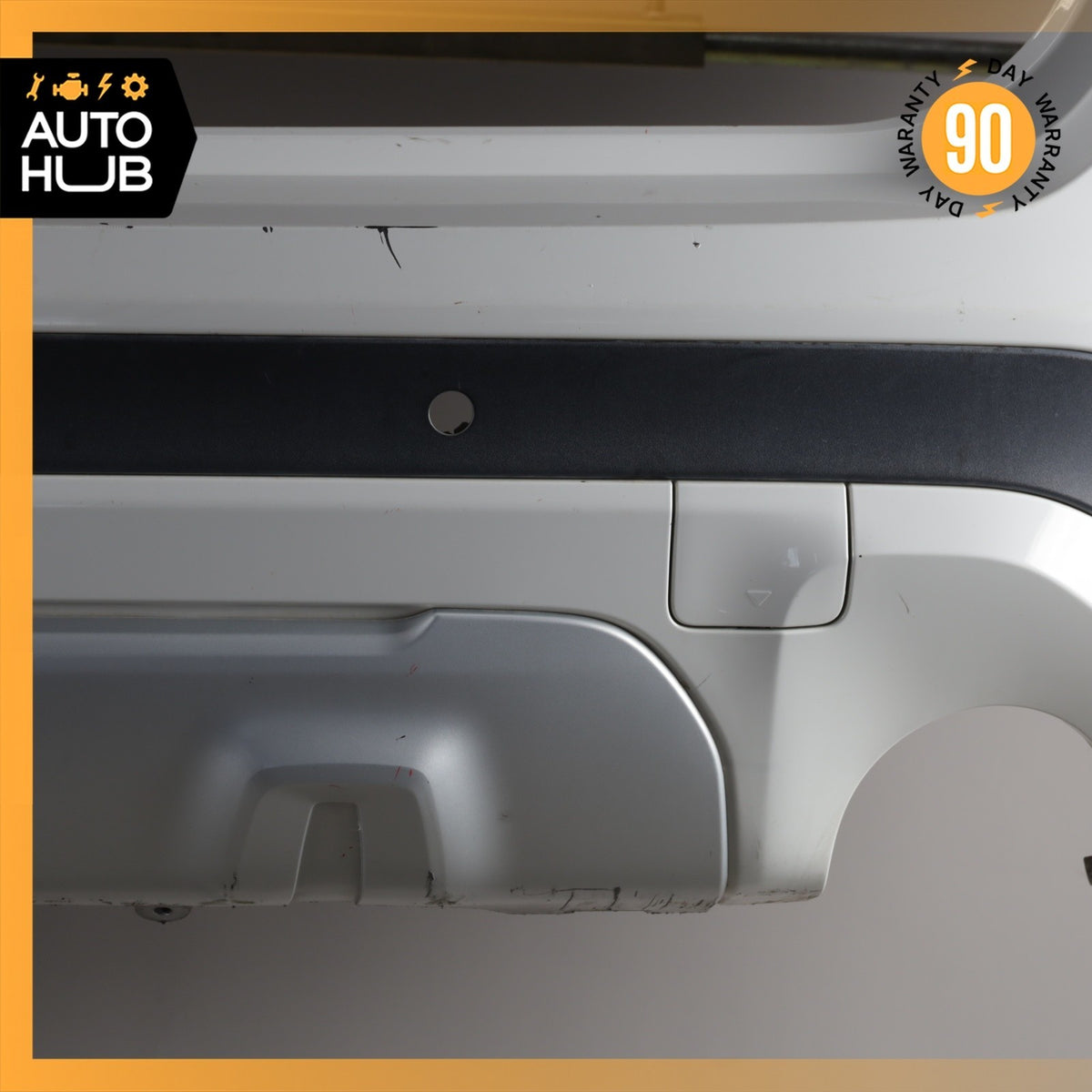 18-21 BMW G01 X3 Rear Bumper Cover Assembly White OEM - photo 4
