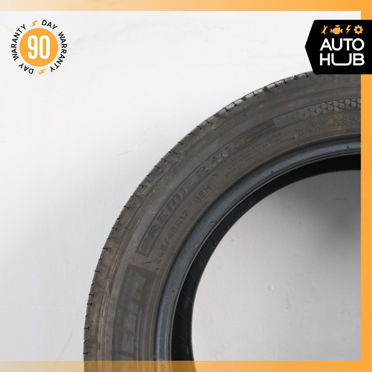 245/45R17 Michelin Premier AS 245 45 17' 95H 7/32" Set of 2 Tires - photo 9