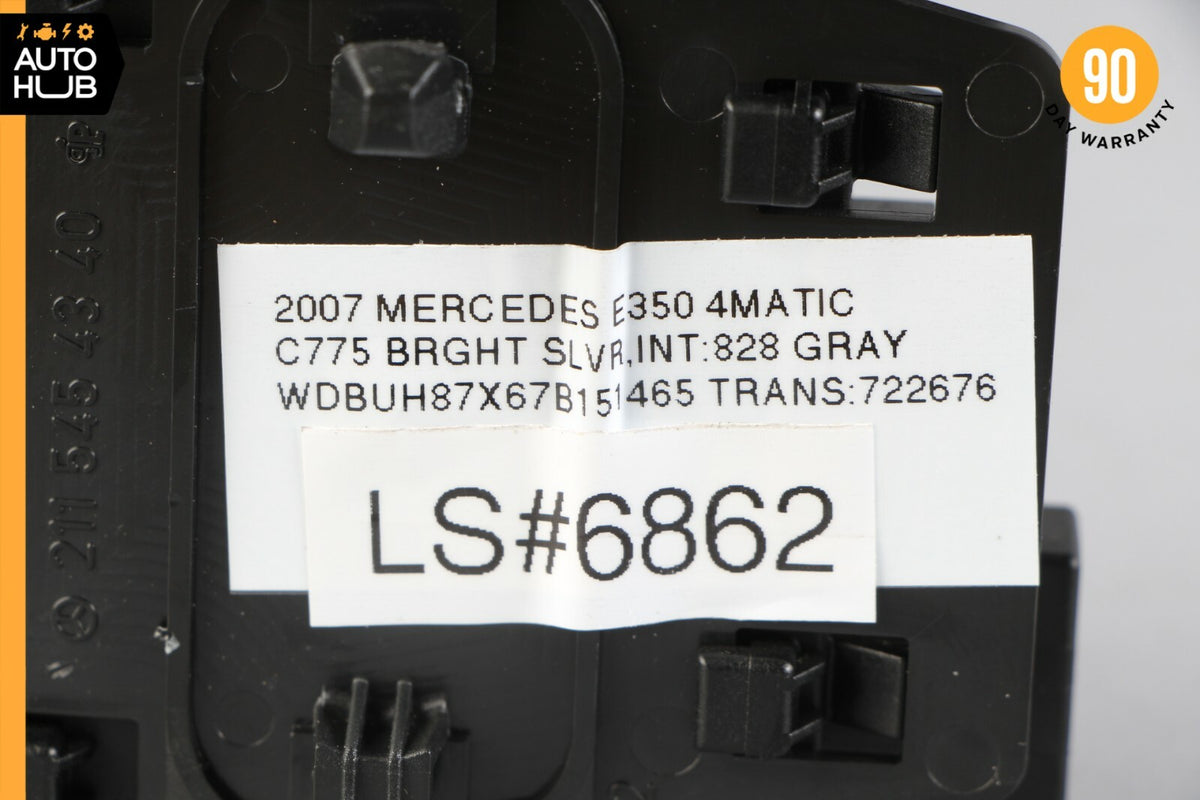 06-11 Mercedes W211 E350 CLS550 Rear Door Keyless Go Control Module OEM - photo 10