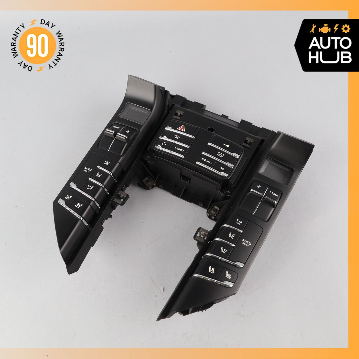 11-12 Porsche Cayenne 958 Front A/C AC Heater Climate Control Panel Switch OEM - photo 2