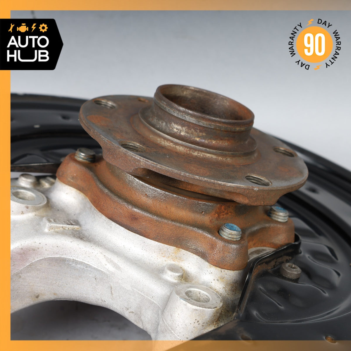 03-13 Bentley Continental GT Rear Left Driver Side Spindle Knuckle Hub OEM 36k - photo 9