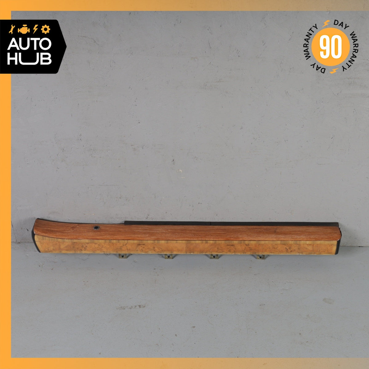 85-95 Bentley Brooklands RR Silver Spirit Rear Left Door Trim Panel Wood OEM - photo 1