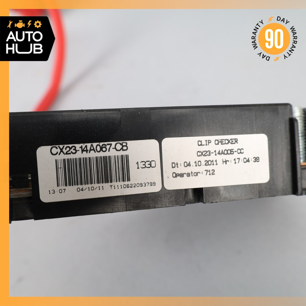2012 Jaguar X250 XF Engine Battery Megafuse Relay Fuse Box OEM - photo 9