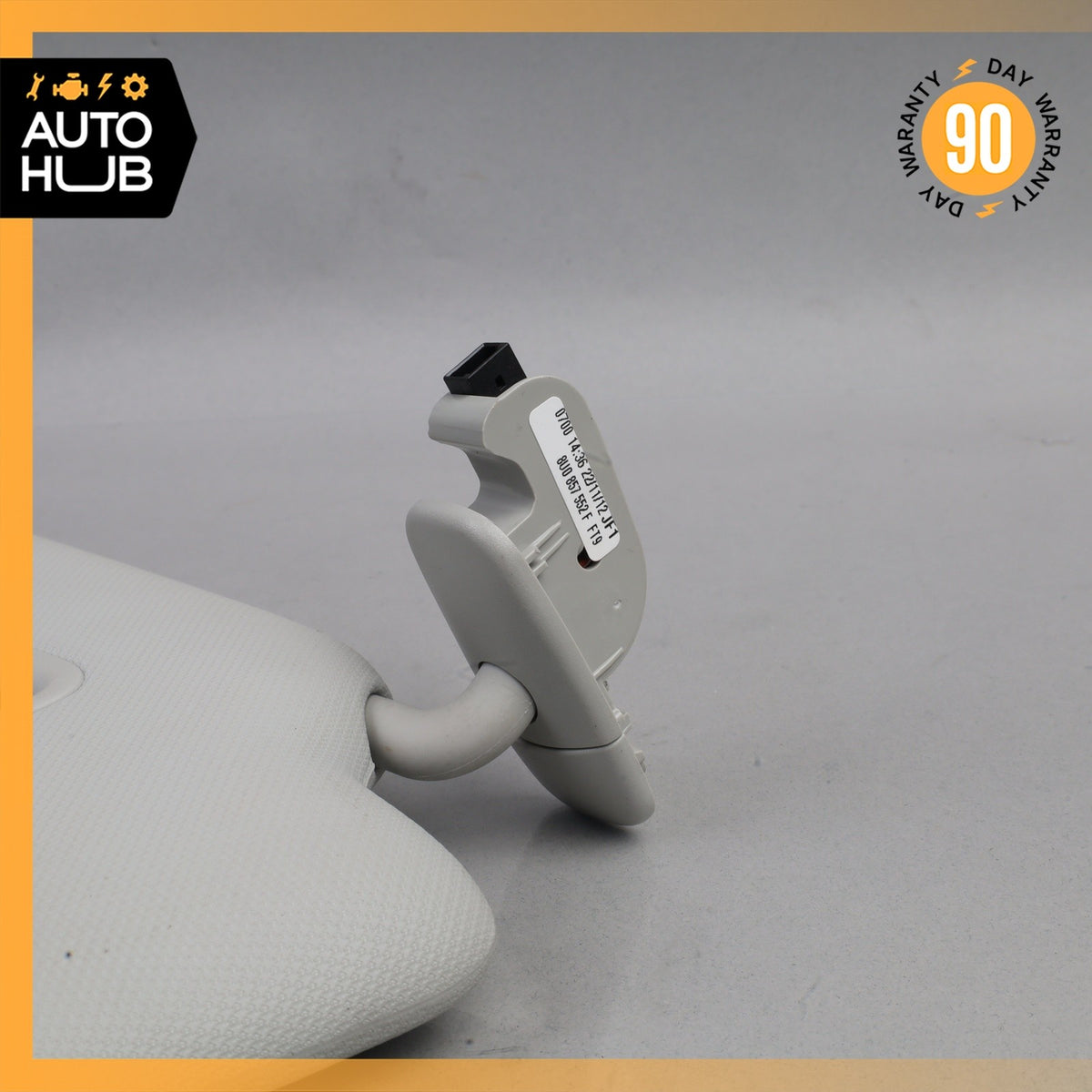 09-17 Audi 8R Q5 SQ5 Right Side Sunvisor Sun Visor Gray OEM - photo 8