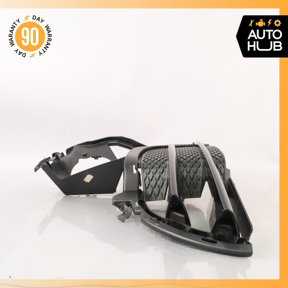 11-14 Porsche Cayenne 958 Front Right Side Bumper Mesh Grille Black OEM - photo 11