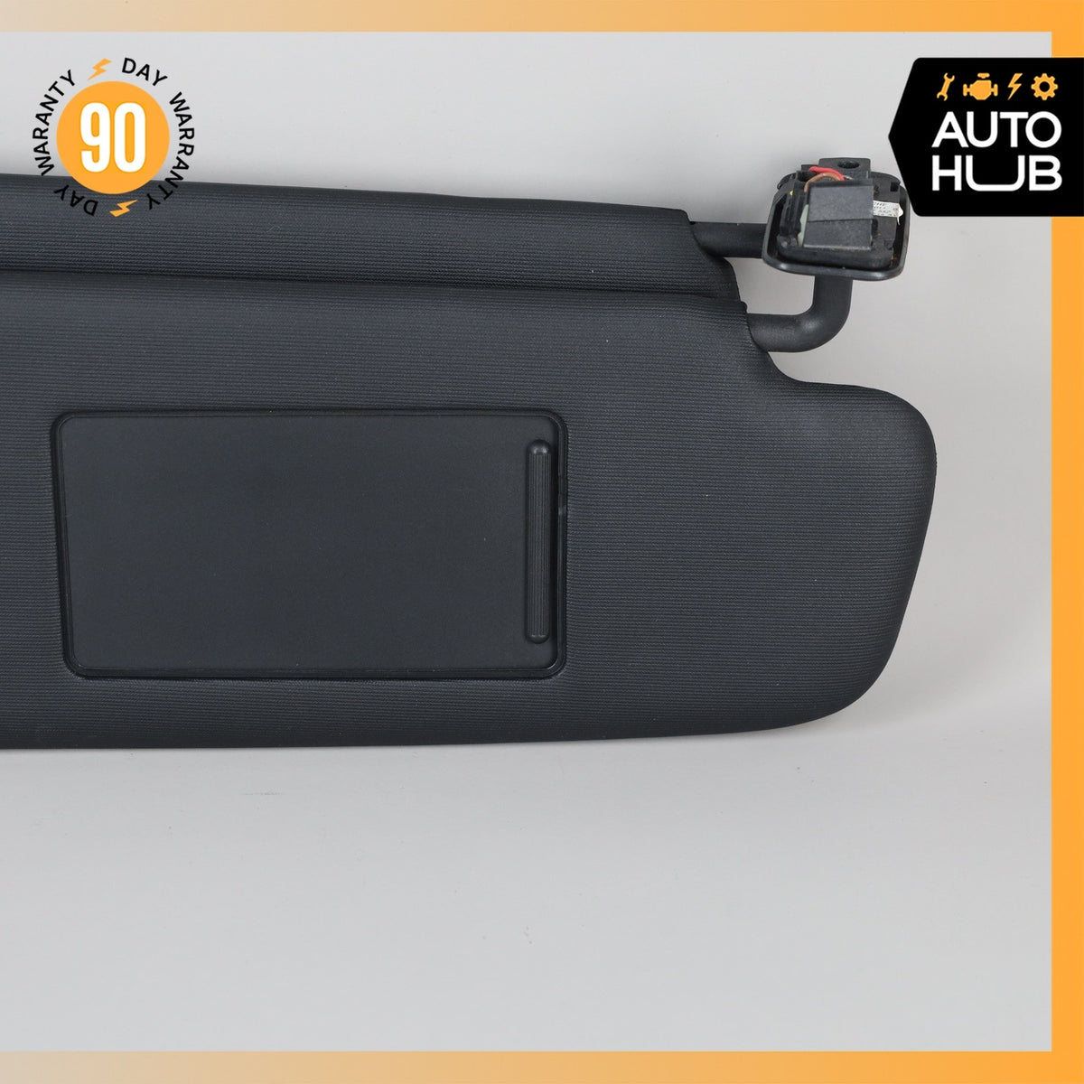11-18 Porsche Cayenne 958 VR6 Sun Visor Sunvisor Front Right Side Black OEM - photo 10