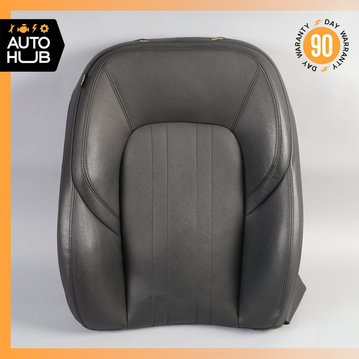 17-22 Maserati Ghibli M157 Front Right Top Upper Seat Cushion Black OEM 41k - photo 1