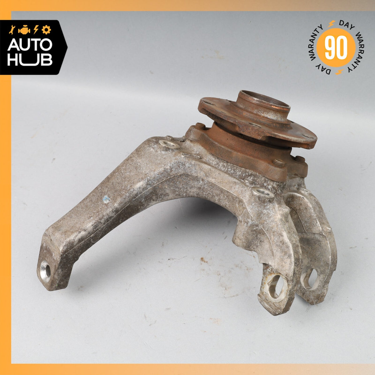 03-13 Bentley Continental Flying Spur Rear Left Side Spindle Knuckle Hub OEM 80k - photo 6