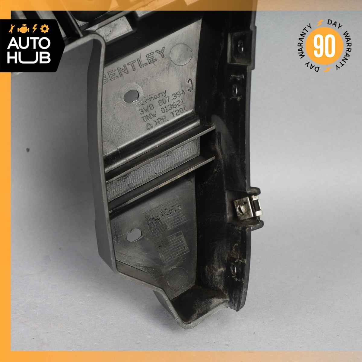 03-11 Bentley Continental GT GTC Rear Right Bumper Holder Support Bracket OEM - photo 6