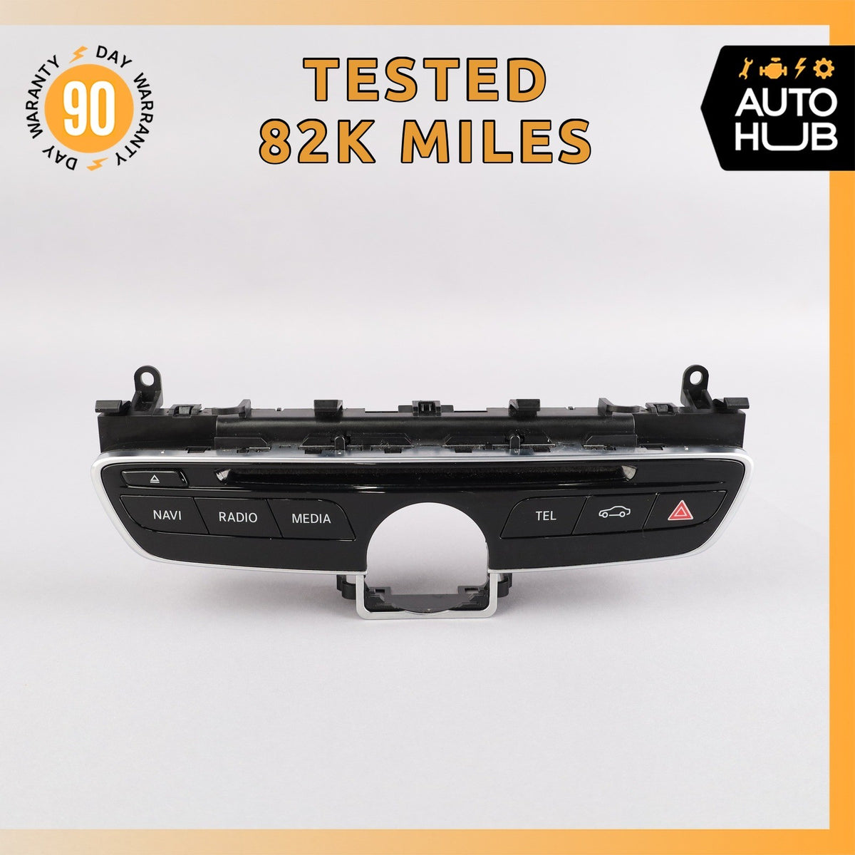 15-19 Mercedes W205 C300 Center Dashboard Hazard Control Switch OEM - photo 1