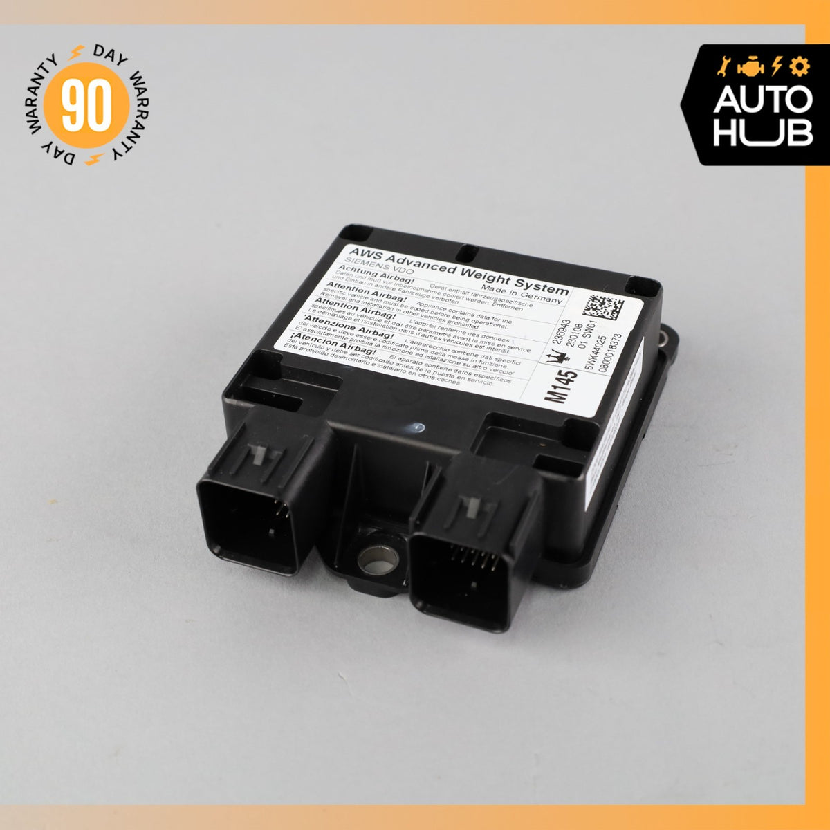 08-12 Maserati GranTurismo M145 AWS Advanced Weight System Control Module OEM - photo 2