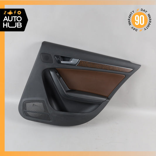 13-16 Audi B8 A4 S4 Rear Right Side Interior Door Panel 8K0867304G OEM - photo 1