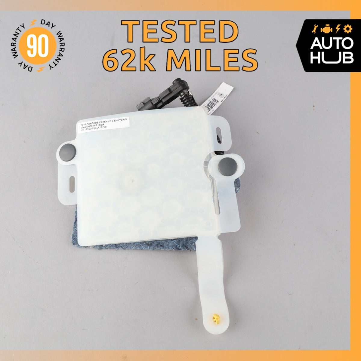 11-18 Porsche Cayenne 958 E-Hybrid Front Right Occupancy Seat Sensor OEM 62k - photo 1