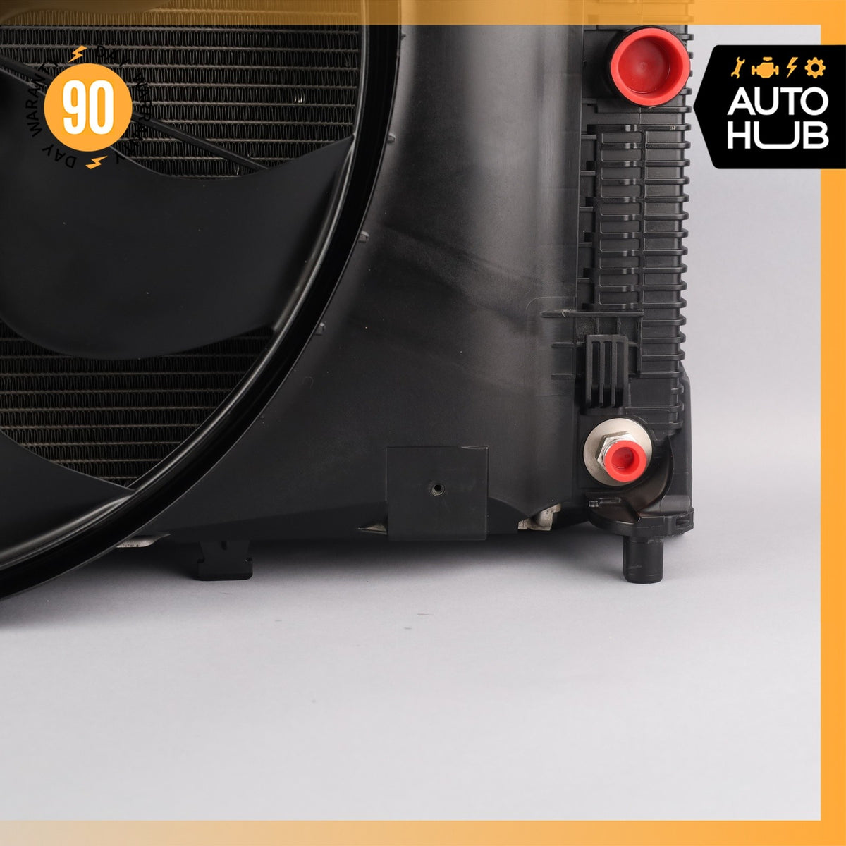 Mercedes W207 E350 E400 Engine Water Cooling A/C Condenser Radiator w/ Fan OEM - photo 14