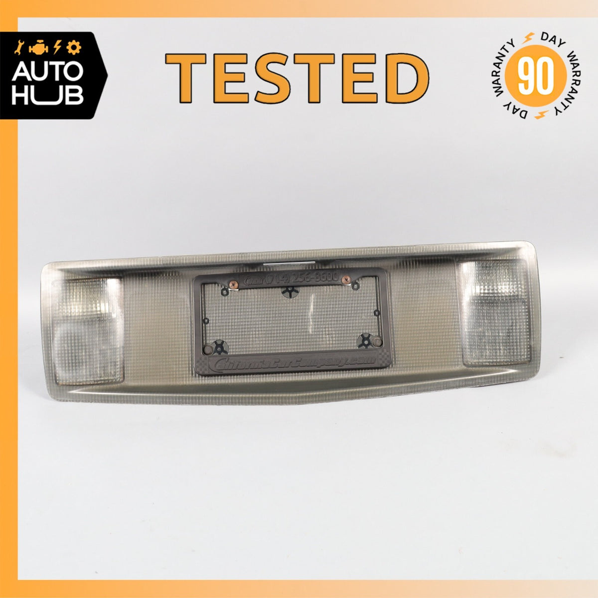 04-09 Cadillac XLR Rear Trunk Lid License Plate Light 10346747 OEM - photo 1