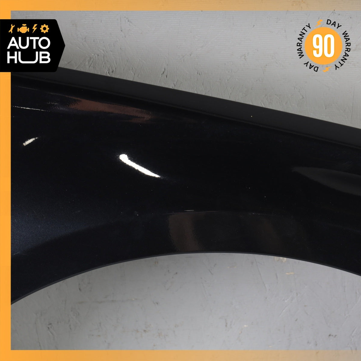 11-18 Audi D4 A8L S8 Right Passenger Side Fender Wing Panel Black OEM - photo 5