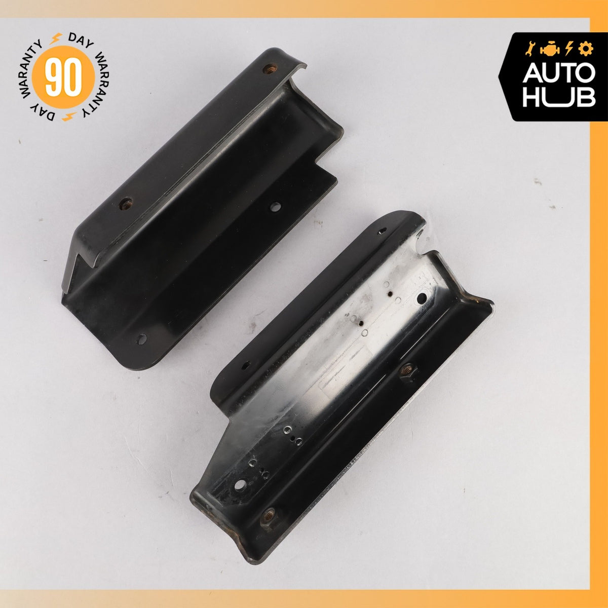 00-02 Bentley Arnage 6.8L V8 A/C Radiator Condenser Support Bracket Set OEM - photo 3