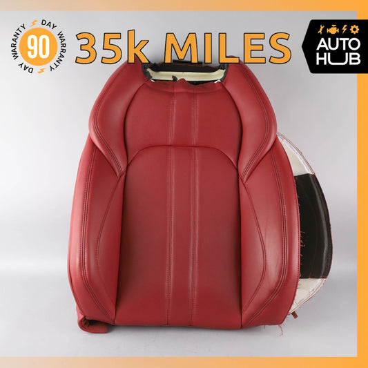 17-24 Maserati Levante M161 Sport Front Left Top Upper Seat Cushion Red OEM 35k - photo 1