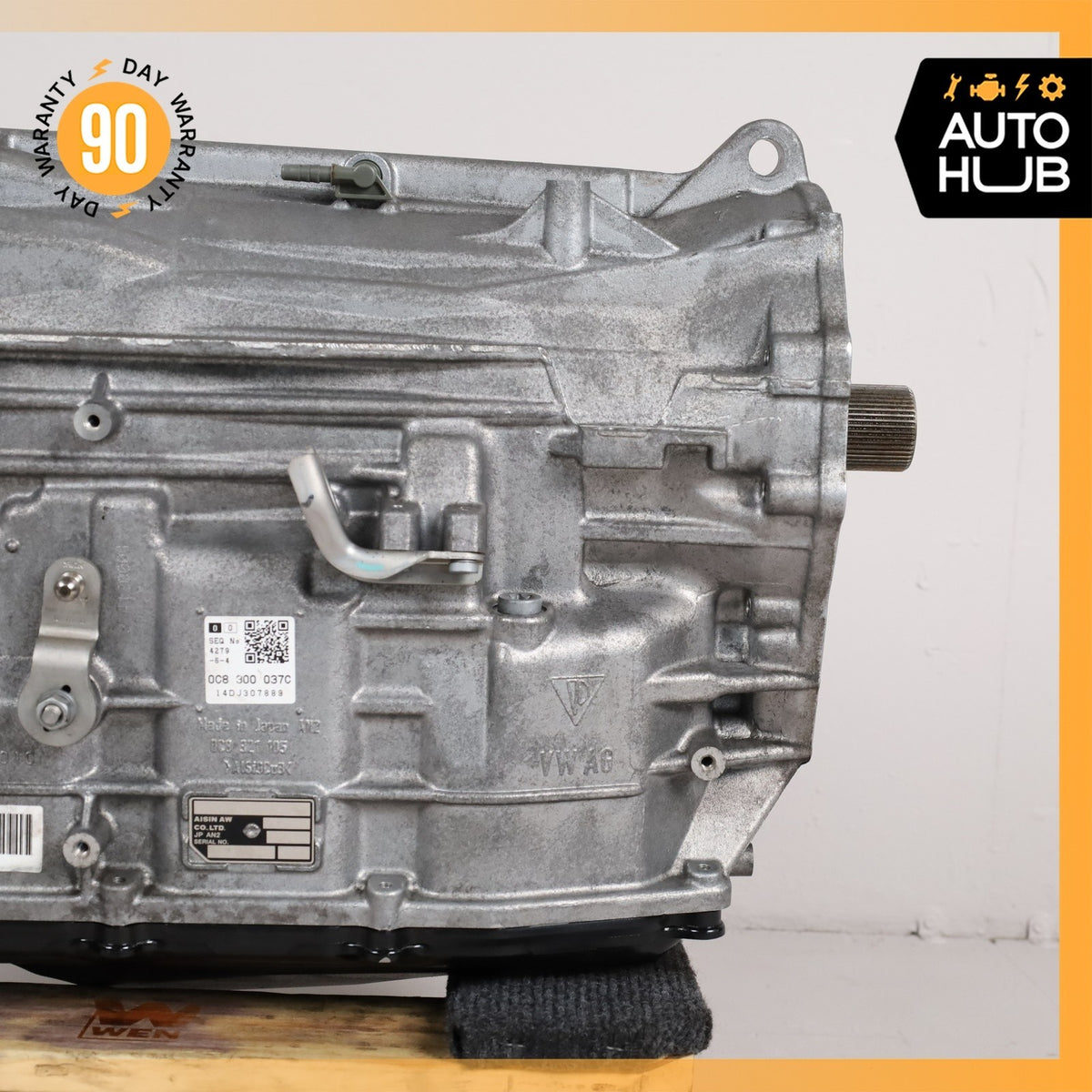 11-18 Porsche Cayenne 958 VR6 Automatic Transmission Gearbox OEM 78k - photo 12