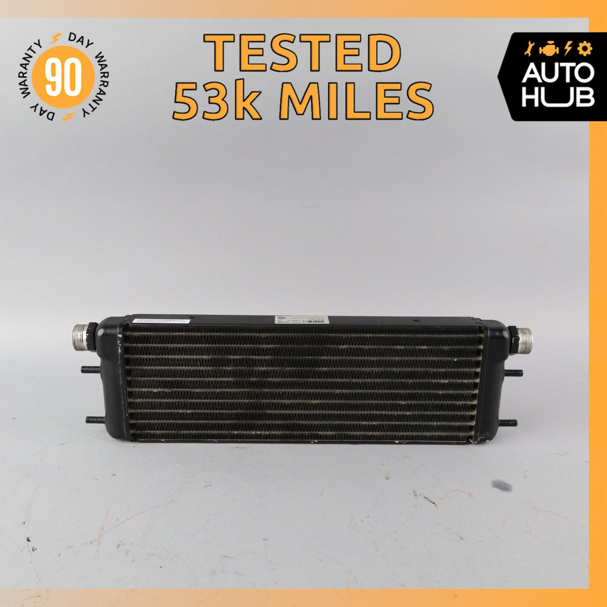 03-13 Bentley Continental GT GTC Transmission Oil Cooler Radiator OEM 53k - photo 1