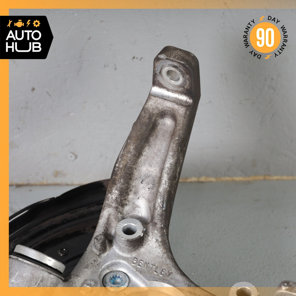 07-12 Bentley Continental GTC Rear Left Side Spindle Knuckle Hub OEM 40k - photo 13