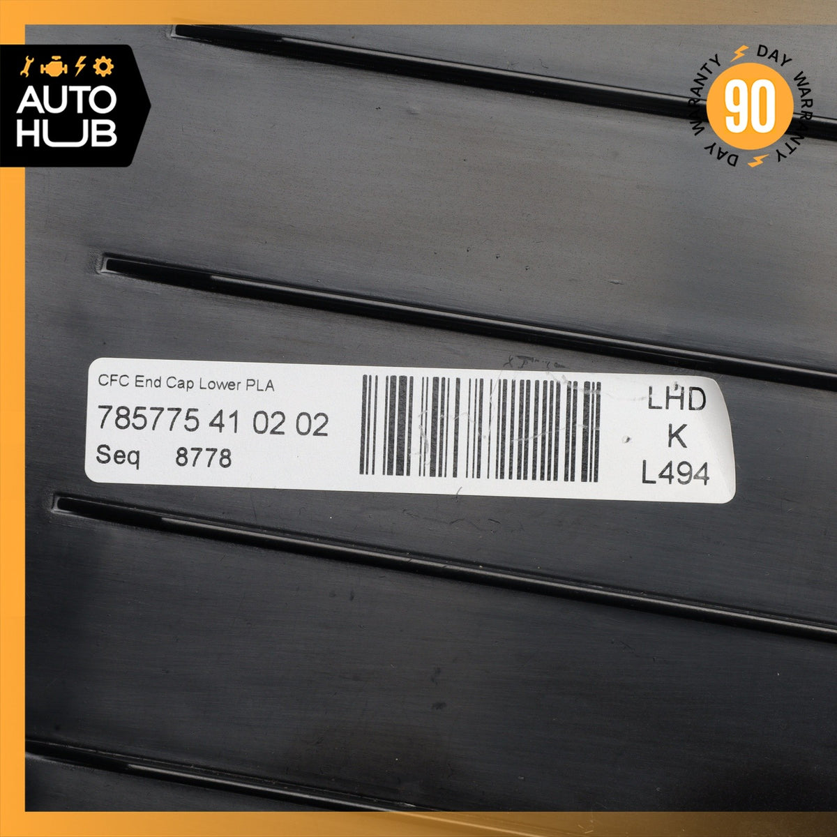 14-17 Range Rover L494 Center Console Rear Panel Trim DK6204569A OEM - photo 17