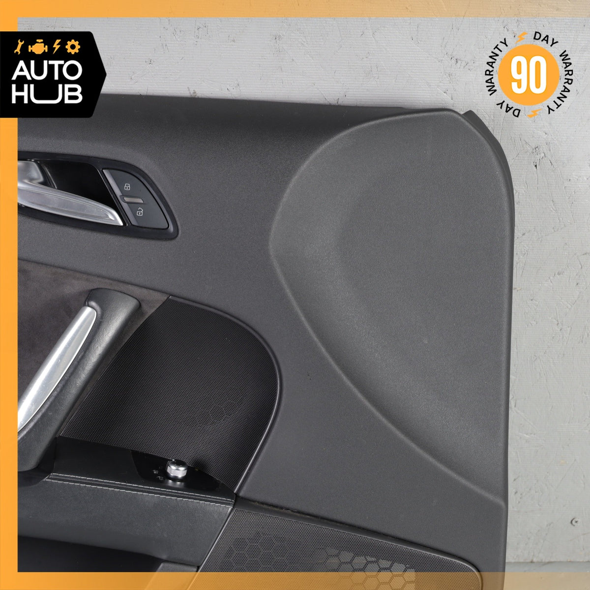08-15 Audi J8 TT Front Left Side Interior Door Panel Suede OEM - photo 2