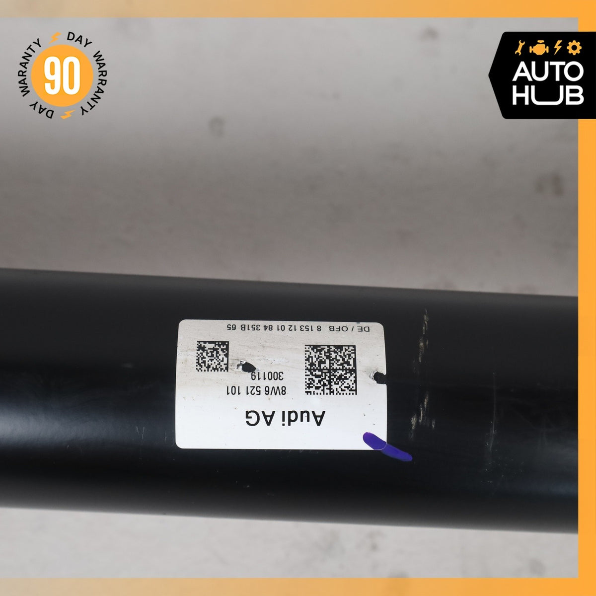 18-24 Audi B9 A5 Quattro Rear Axle Driveshaft Drive Shaft Propeller OEM - photo 9