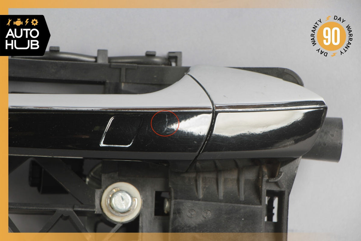 07-13 Mercedes W221 S600 S550 Rear Left Exterior Door Handle Keyless Go OEM - photo 3