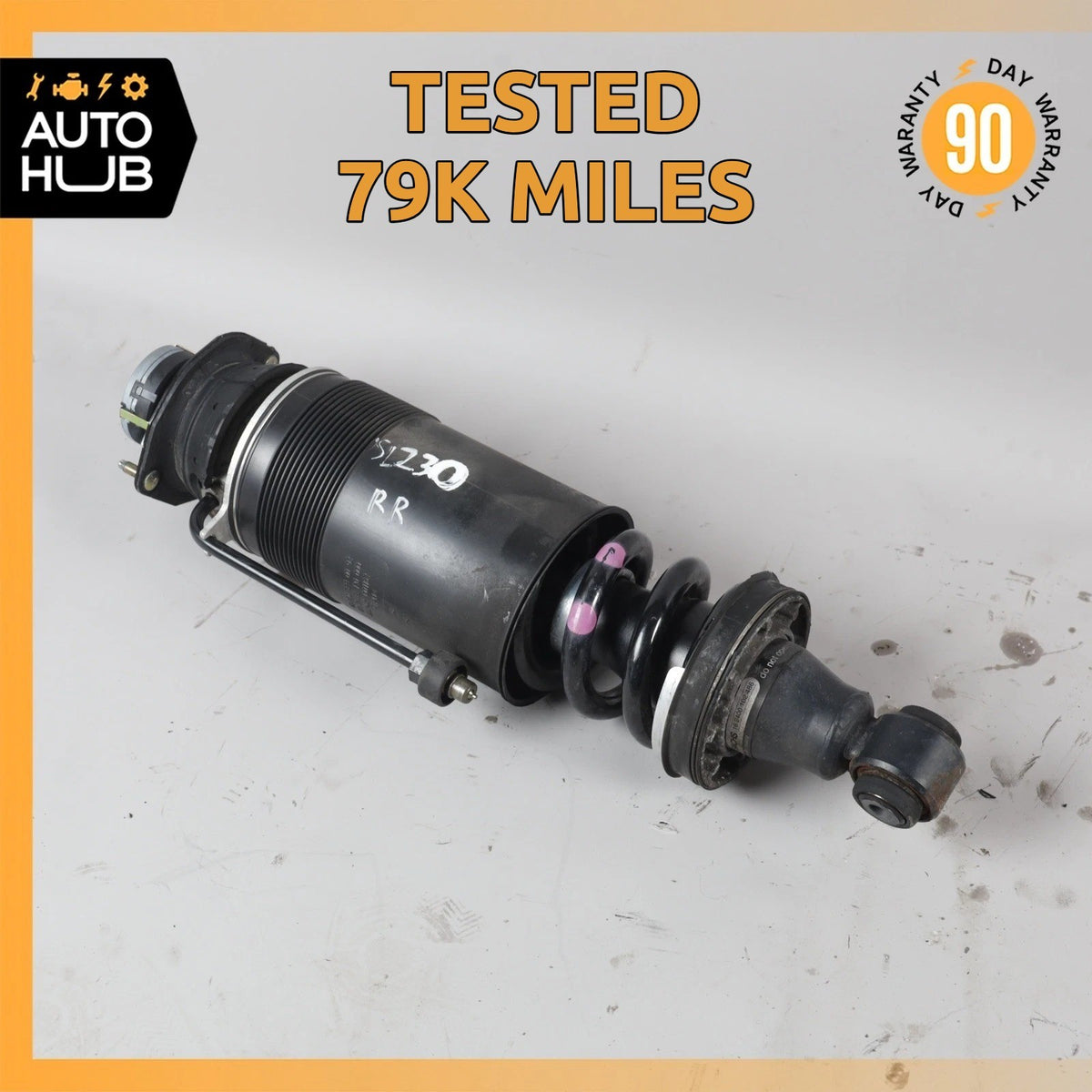 03-06 Mercedes R230 SL500 SL600 Rear Right Hydraulic Shock Strut Absorber OEM - photo 1