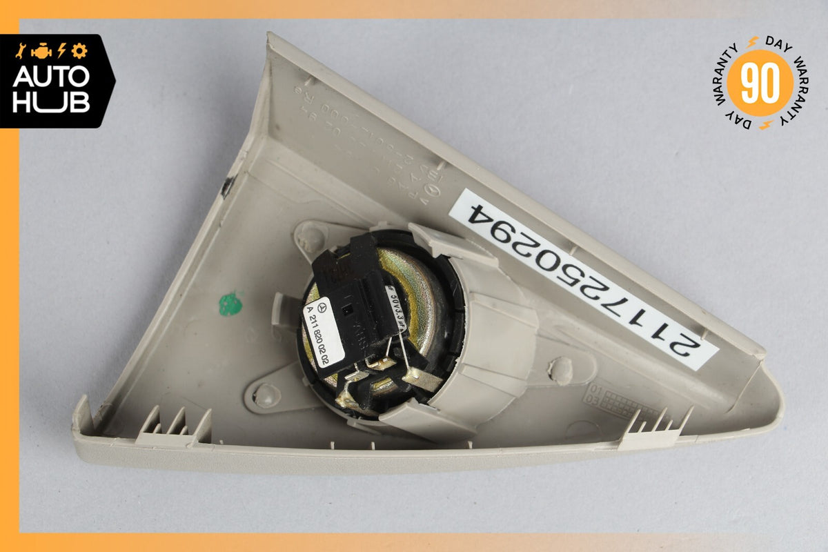 03-06 Mercedes W211 E500 E55 E320 Tweeter Speaker Cover Right Passenger Side OEM - photo 7