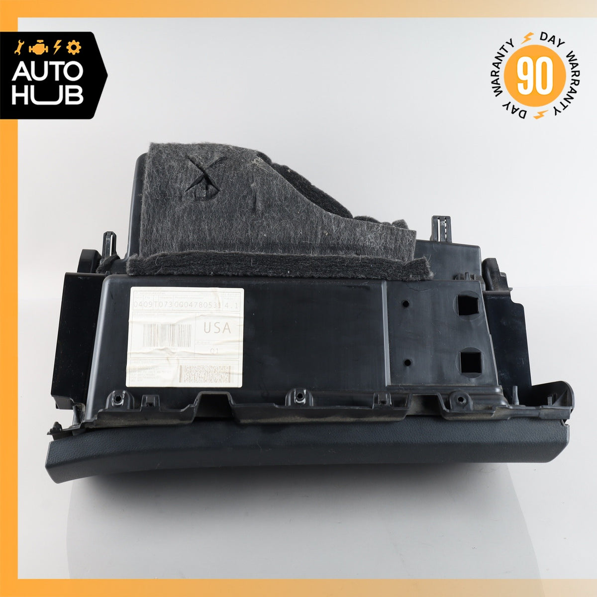 Mercedes W242 B250e Dashboard Glove Box Storage Compartment Black OEM - photo 10