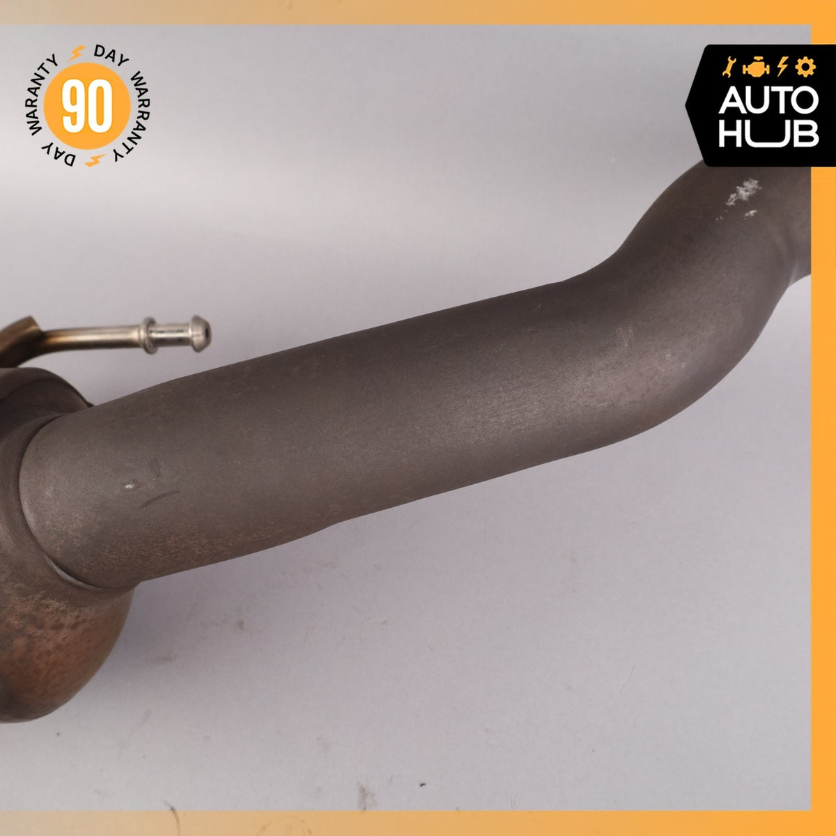 Porsche Cayenne 955 Turbo Rear Engine Exhaust Downpipe Left & Right Side Set OEM - photo 3