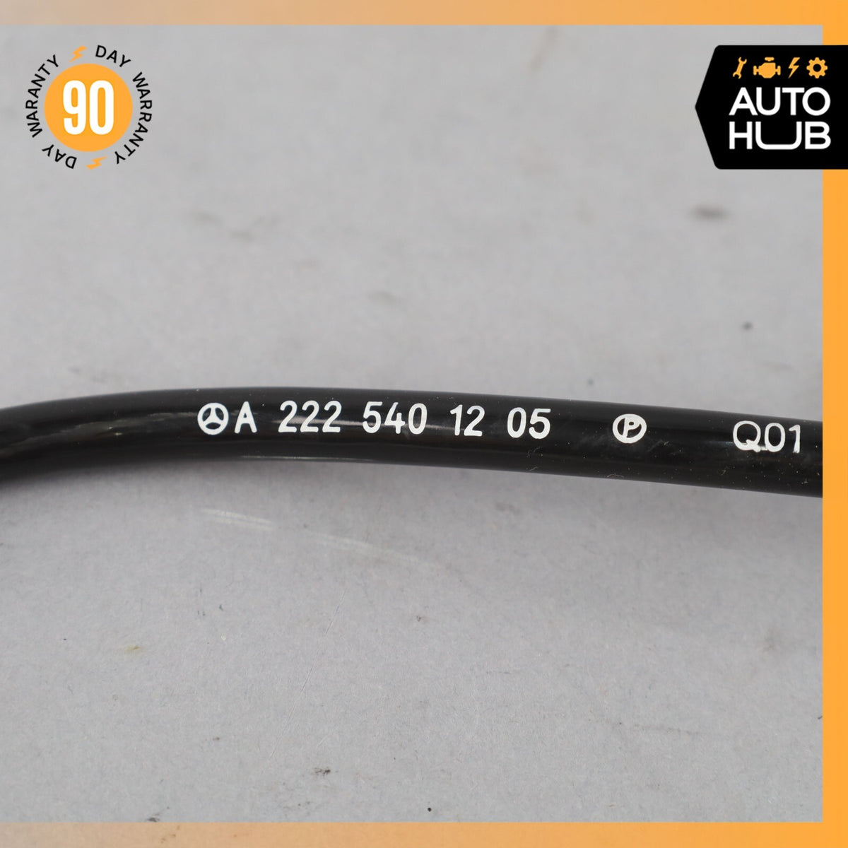 Mercedes W222 Maybach S600 Rear Left Side Brake Wear Sensor Wiring OEM - photo 13