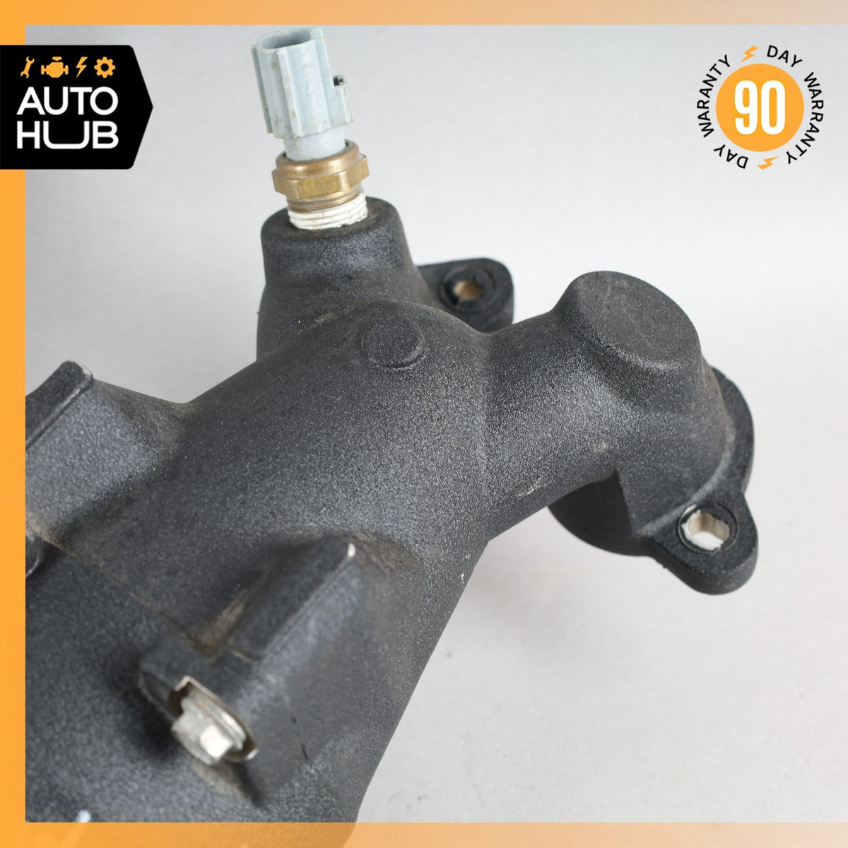 10-19 Aston Martin DB9 Vanquish 6.0L V12 Water Thermostat Housing CD338A586A OEM - photo 4