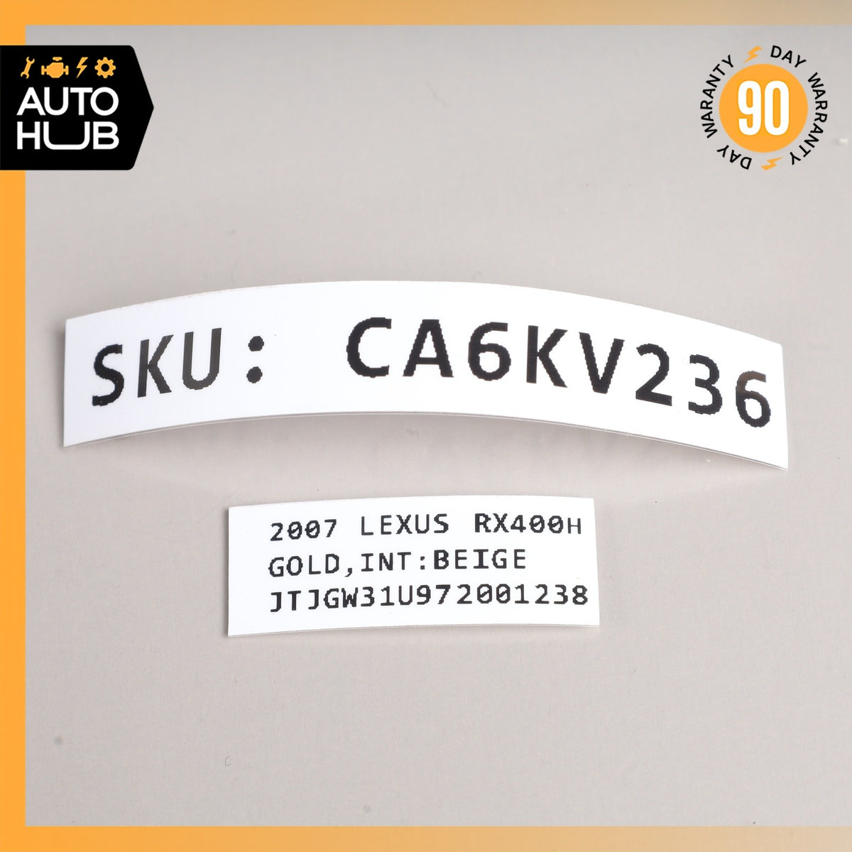 07-08 Lexus XU30 RX400H Hybrid HVAC Climate Control Module OEM - photo 9