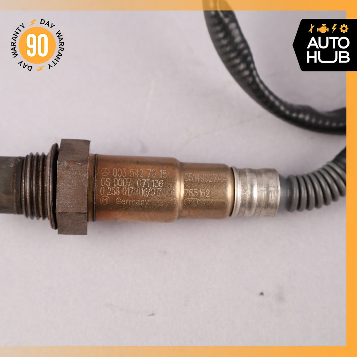 Mercedes W211 E350 E63 S63 AMG Oxygen O2 Sensor Lambda Set of 4 0045420718 OEM - photo 6