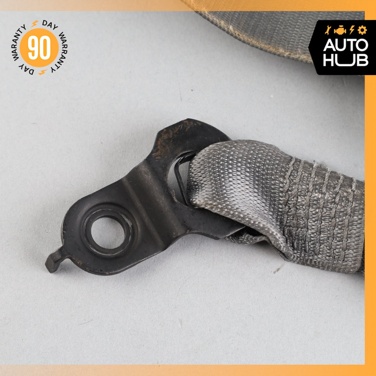 06-09 Mercedes W219 CLS500 E63 AMG Front Left Driver Side Seat Belt Gray OEM - photo 16