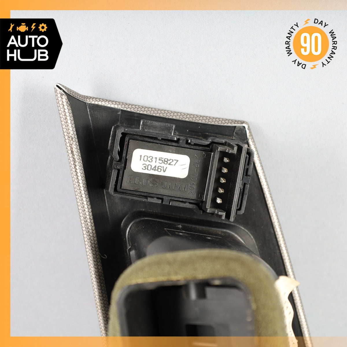 04-08 Cadillac XLR Left Driver Side Door Air Vent Lock Mirror Switch OEM - photo 9