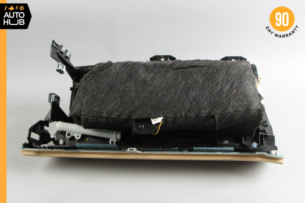 07-09 Mercedes W221 S550 S450 Dashboard Dash Glove Box Compartment Brown OEM - photo 10