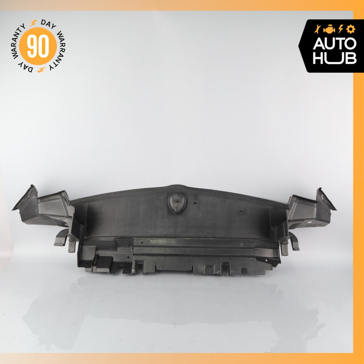 2014 Mercedes W207 E350 Engine Radiator Lower Baffle Air Duct 2075052730 OEM 81k - photo 6