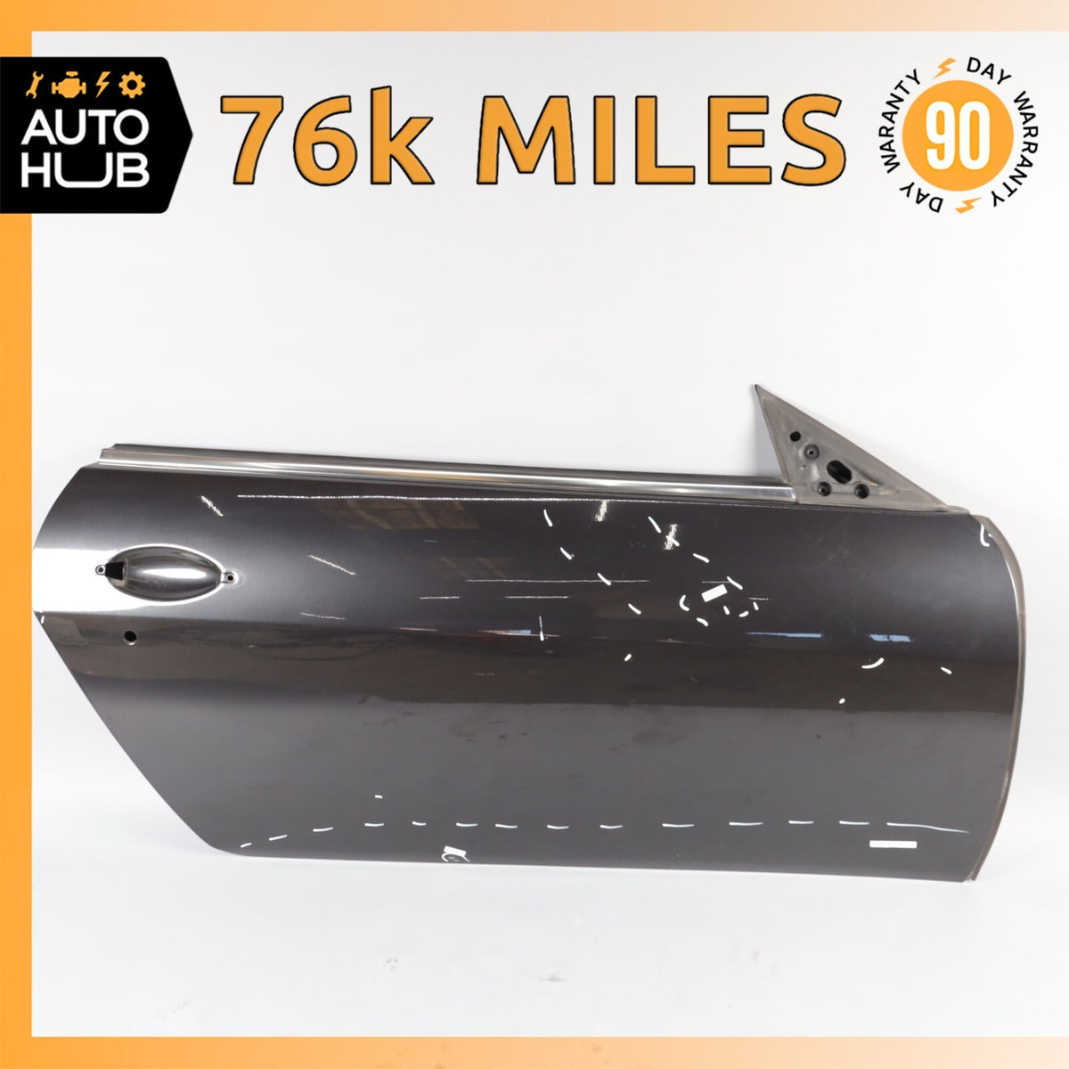 08-14 Maserati GranTurismo M145 Right Side Door Shell Frame Panel Gray OEM 76k - photo 1