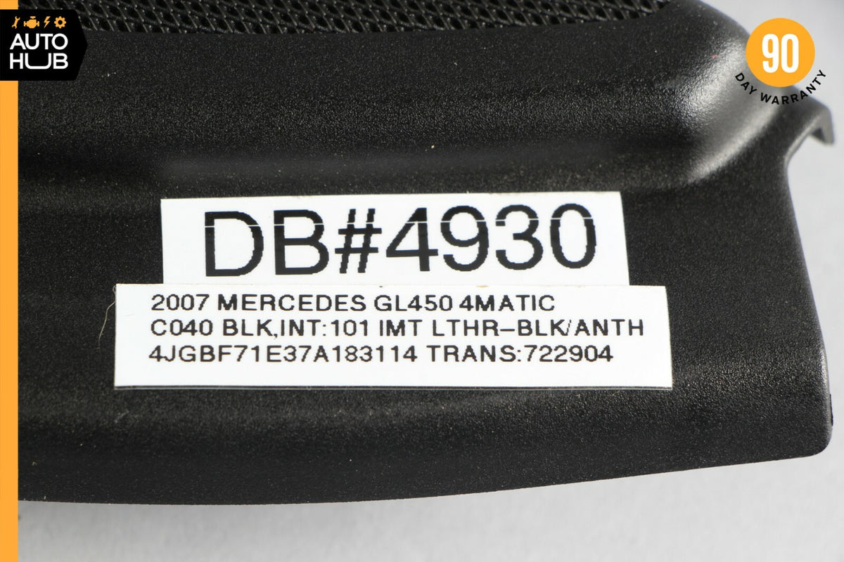 06-12 Mercedes X164 GL450 ML550 Speaker Door Mirror Cover Front Left Side OEM - photo 12