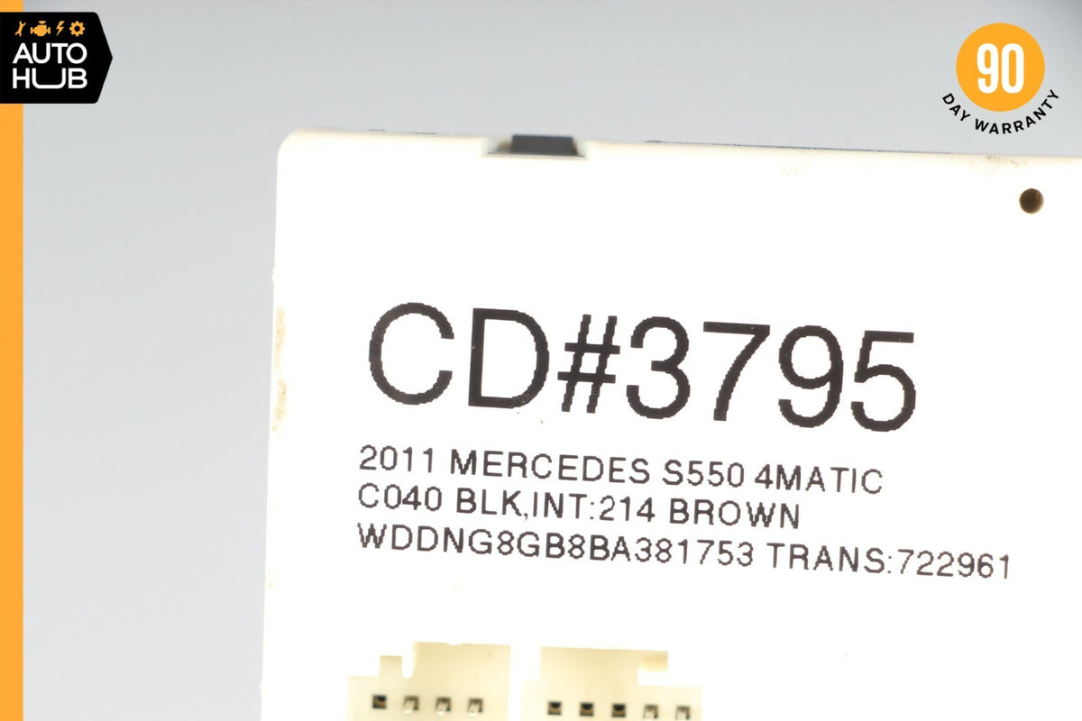07-14 Mercedes W221 S550 CL550 Trunk Release Remote Open Close Module OEM - photo 8