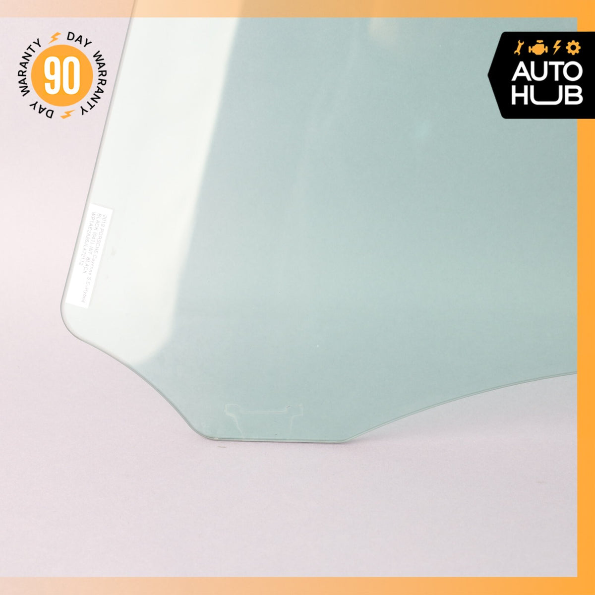 11-18 Porsche Cayenne 958 E-Hybrid S Front Right Side Door Window Glass OEM - photo 15